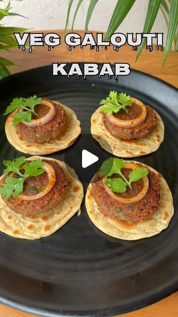 Rashika Patel | Food Enthusiast ☘️ on Instagram: "Veg Galouti Kabab 🥙  Recipe - Take over boiled rajma and grind into course mixture. Now take fried onions, ginger and garlic and make a paste and add in grinded Rajma.  Now add finely chopped green chillies, coriander leaves and mint leaves. Now add Salt, Red Chilli Powder, Garam Masala, Jeera Powder, Black Pepper, Chaat Masala and Roasted Besan and make a dough out of it. Now make tikkis and shallow fry or air fry them and enjoy them with green chutney and parathas.  #galoutikebab #vegetarian #vegmeals" Rajma Tikki Recipe, Vegetarian Recipes Lunch Indian, Veg Galouti Kebab Recipe, Indian Veg Starters Recipes, Trending Food Recipes 2024, Veg Snacks For Party, Veg Kabab Recipes, Veg Lunch Recipes Indian, Indian Party Food