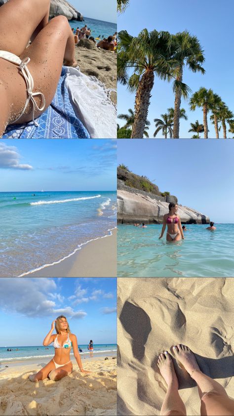 Canarias 🫶🏻🥥🌊🌴🐚 #tenerife #beachlife #beachday #beachvacation #beachvibes #beachwaves #summerstyle #summerstyle #summeraesthetic #aesthetic #fuerteventura Tenerife Photo Ideas, Holiday Manifestation, Fuerteventura Aesthetic, Bestie Holiday, Tenerife Aesthetic, Holiday Pics, Summer Picture Poses, Vacation Mood, 사진 촬영 포즈