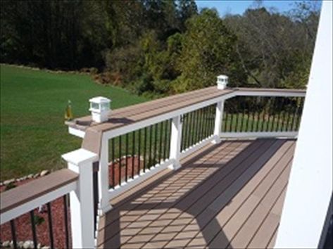 McWhorter Outdoor Living - Trex Decking, Railing, Trim, Porch, Pergola Installer Deck Railing Bar Top, Railing Bar Top, Deck Railing Bar, Arch Porch, Railing Bar, Reling Design, Landscaping Around Deck, Outdoor Deck Decorating, Trex Transcend