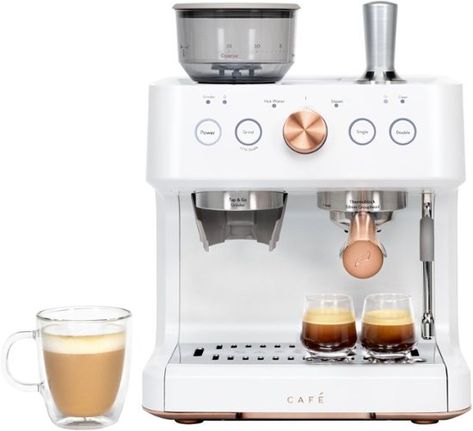 Countertop Appliances, Automatic Espresso Machine, Percolator Coffee, Ge Appliances, Espresso Maker, Espresso Machines, Milk Frother, Fresh Coffee, Williams Sonoma