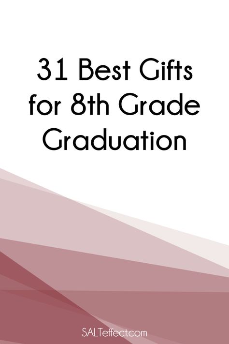 8th Grade Graduation Gift Ideas For Boys, 8th Grade Promotion Gift Ideas, Grade 8 Graduation Gift Ideas, Kylie Graduation, 8th Grade Graduation Gift Ideas, 8th Grade Graduation Outfit Ideas, 8th Grade Promotion, Middle School Graduation Gifts, Graduation Gifts For Girlfriend