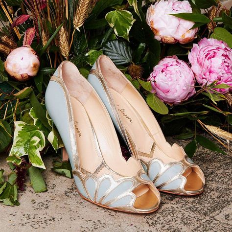 Rachel Simpson Shoes, 1920s Wedding Shoes, Vintage Inspired Wedding Shoes, Art Deco Wedding Shoes, Mint Green Shoes, Art Deco Shoes, Rachel Simpson, Wedding Shoes Vintage, Beautiful Wedding Shoes