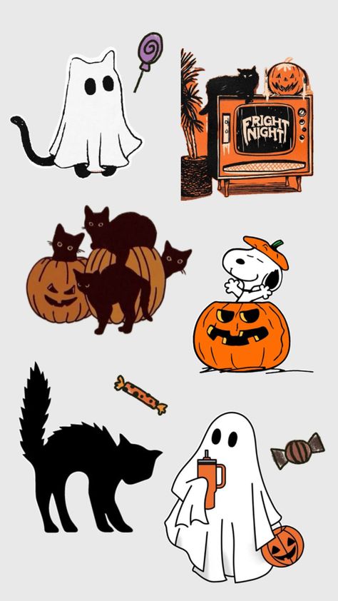 Stickers For Scrapbook, Halloween Collage, For Scrapbook, Collage, Halloween, Quick Saves