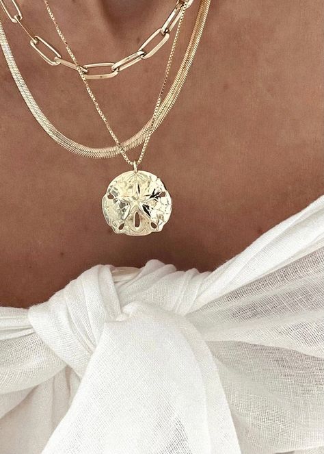 Necklaces – Page 8 – James Michelle Sand Dollar Necklace, Surf Jewelry, 2024 Wishlist, Fancy Jewelry Necklace, Beaded Jewelry Designs, Jewelry Accessories Ideas, Classy Jewelry, Jewelry Lookbook, Handcrafted Necklace