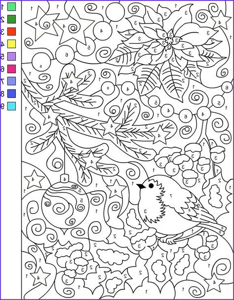 Free Christmas Color by Number Coloring Pages Your Kids Will Love Christmas Color By Number, Adult Color By Number, Color By Number Printable, Year 5, Christmas Color, Color By Numbers, Adult Colouring, Color By Number, Colouring Book