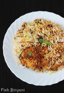 fish biryani recipe with step by step pictures - aromatic delicious hyderabadi dum biryani recipe made with fish, is best when served with a onion raita. Fish Biryani Recipe, Nasi Beriani, Fish Tikka, Dum Biryani Recipe, Rice Spices, Fish Biryani, Biryani Recipes, Curry Fish, Fry Fish