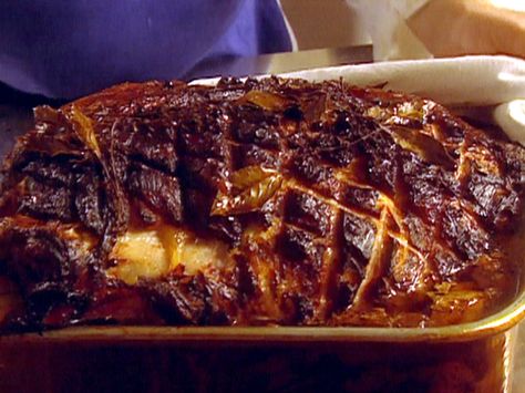 Danish Ham - Viking Style from FoodNetwork.com Danish Cuisine, Viking Food, Nordic Recipe, Medieval Recipes, Norwegian Food, Scandinavian Food, Toast Toppings, Danish Food, Ham Recipes