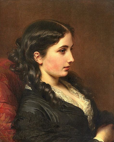 Franz Winterhalter, Franz Xavier Winterhalter, Franz Xaver Winterhalter, L'art Du Portrait, Academic Art, Classic Paintings, Victorian Art, Grand Palais, Old Paintings