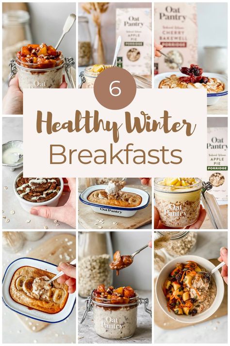 6 Healthy Winter Breakfast Recipes Quick Winter Breakfast, January Breakfast Ideas, Cold Weather Breakfast, Nourishing Winter Meals, Vegan Winter Breakfast, Winter Healthy Breakfast, Healthy Winter Breakfast Ideas, Baking For Breakfast, Healthy Snacks Winter