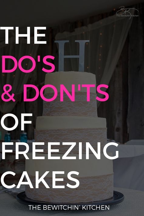 The Do's and Don'ts of Freezing Cakes.  Curious on how to freeze cakes? Read this guide and pin it under your cooking baking tips. Freezing Cakes, Brownie Desserts, Cakes For Women, Oreo Dessert, Cake Business, Frozen Cake, Do's And Don'ts, Bakery Business, Cake Icing