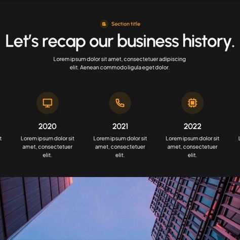 Rewind Yearly Recap Google Slides Template