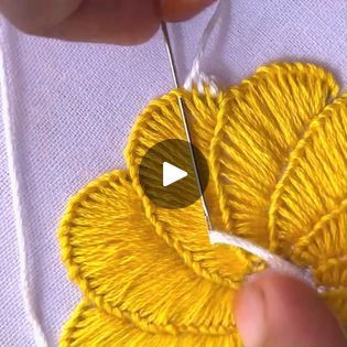 11K views · 251 reactions | A stunning amazing tutorial 3d flower hand embroidery | A stunning amazing tutorial 3d flower hand embroidery #handwork #love #trend #embroidery | By ABC Of Hand EmbroideryFacebook Flower Hand Embroidery, Embroidery And Stitching, Embroidery Patterns, Hand Embroidery, Abc, Stitching, Embroidery, Flowers, Pattern