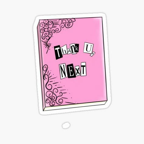 Thank You Next, Thank You Sticker, Cow Print Wallpaper, Sticker Design Inspiration, Preppy Stickers, Cute Laptop Stickers, Pop Stickers, Western Artist, Burn Book