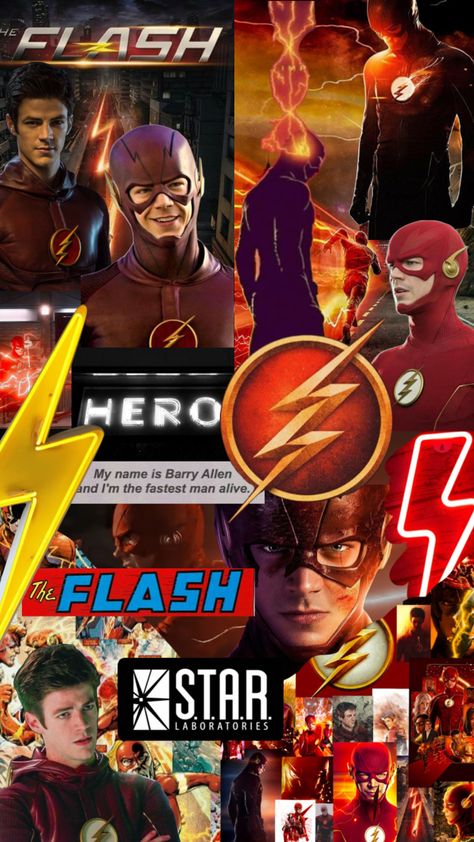 #theflash #superhero The Flash Wallpaper Aesthetic, The Flash Wallpaper, Dc Posters, Flash Barry Allen, Flash Tv Series, The Flash Grant Gustin, Moving Wallpapers, Wally West, Barry Allen