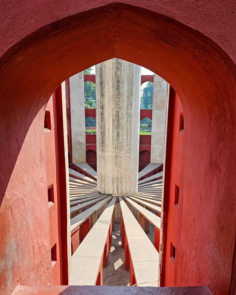 Delhi is a city steeped in history and full of unexpected relics of the past. The Jantar Mantar is an ancient astronomical observatory full of 13 huge stone instruments built to measure the stars and track the sun. These incredible structures can be found in the heart of the Indian capital and are well worth a visit! Read more in our guide to visiting Delhi’s Jantar Mantar on our travel blog - see link in bio. 📍Jantar Mantar, Delhi, India 🇮🇳 Follow @adventuresofjellie for more travel con... Jantar Mantar Delhi, Astronomical Observatory, Jantar Mantar, Backpacking India, Delhi India, Us Travel, In The Heart, Travel Blogger, Travel Blog