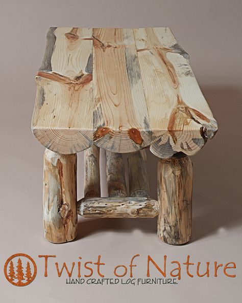 Log Furniture Diy, Log Chairs, Log Coffee Table, Wood Log Crafts, Log Projects, Rustic Log Furniture, Rustic Furniture Diy, Wood Table Design, Log Furniture