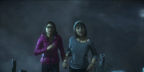 Beth & Hannah Washington in the new PlayStation 4 (ONLY) Game; UNTIL DAWN Until Dawn Game, Good Horror Games, Until Dawn, Dark Pictures, B Movie, Iconic Women, The Story, Washington, Concert