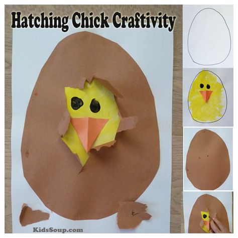 Chicken Life Cycle Activities, Påskeaktiviteter For Barn, April Crafts, Farm Preschool, Hatching Chicks, Easter Preschool, Farm Activities, Farm Crafts, Spring Preschool