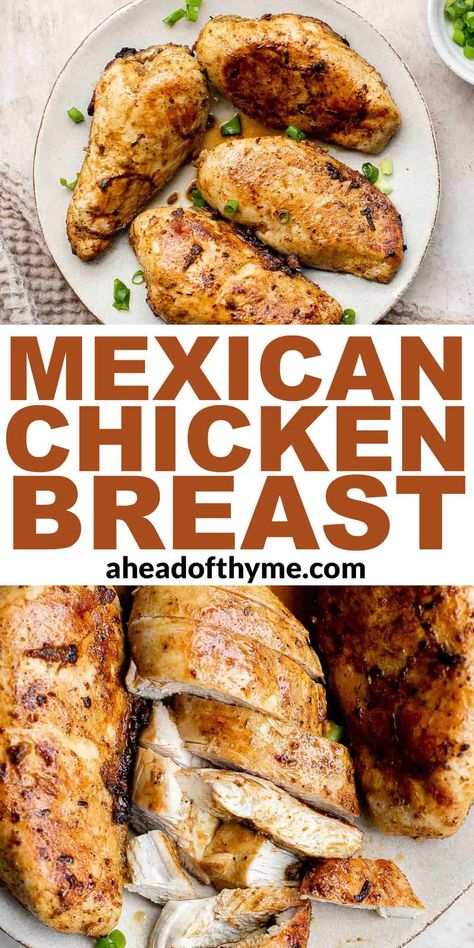 Air Fried Mexican Chicken, Taco Seasoning On Chicken, Southwest Seasoned Chicken, Acp Recipe Mexican Easy Chicken, Chicken Thigh Recipe Mexican, Mexican Restaurant Grilled Chicken, Mexican Acp Recipe Chicken, Mexican Seasoned Chicken, Juicy Chicken Breast Air Fryer