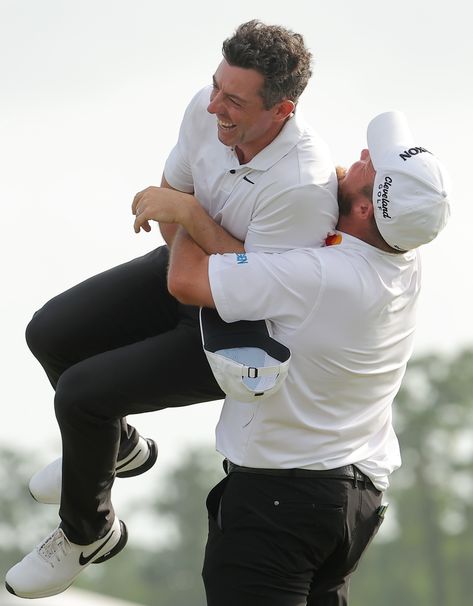 RORY McILROY showed off his (vocal) range while toasting his and Shane Lowry's victory at the Zurich Classic in New Orleans.The pals took home the trophy after triumphing in the team tournament by pipping Chad Ramey and Martin Trainer in a play-off.4They had finished 25 under par across the four days of regulationCredit: Getty4McIlroy then celebrated in anything but regular fashionCredit: @PGATour4To the absolute delight of everyone in the marquee with himCredit: @PGATour4The initial and mor... Shane Lowry, Jordan Spieth, Rory Mcilroy, Vocal Range, Four Days, Tiger Woods, Sports Business, Celebrity Entertainment, Zurich