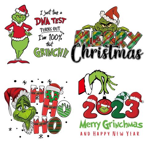 PRICES MAY VARY. Christmas Designed :4 sheets Small Christmas heat transfer patches are Grinch themed pattern, simple and funky that will never go out of date, can go well with different styles of clothes, cute and classic patterns can increase the Christmas atmosphere and make you and your family and friends feel the joy of Christmas. Material :The Christmas iron on transfers stickers are made of heat transfer vinyl, which is reliable, not easy to fade, deform or break, the patches have bright Christmas Iron On Transfers, Ironing Pad, Christmas Decals, Backpack Clothes, Iron On Letters, Diy Backpack, Heat Transfer Design, Xmas Diy, Shirt Pillow