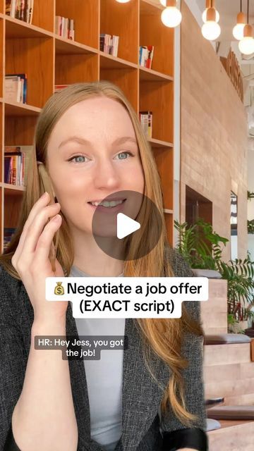 422K views · 18K likes | Jessica Spangler on Instagram: "How to negotiate a job offer (EXACT script)! 💰 If your salary ask fails, there’s still PLENTY you can ask for! @ecommjess wants to know in the comments: What else have negotiated? . . . #salary #job #career #raise #work #careerdevelopment #careeradvice #lifehacks #negotiate #money #moneytips #womensupportingwomen" How To Negotiate A Raise, How To Ask About Salary In An Interview, How To Negotiate Salary After Job Offer, Negotiating Salary New Job, How To Negotiate Salary New Job, Powerpoint Animation, Negotiating Salary, Job Advice, Job Interview Tips