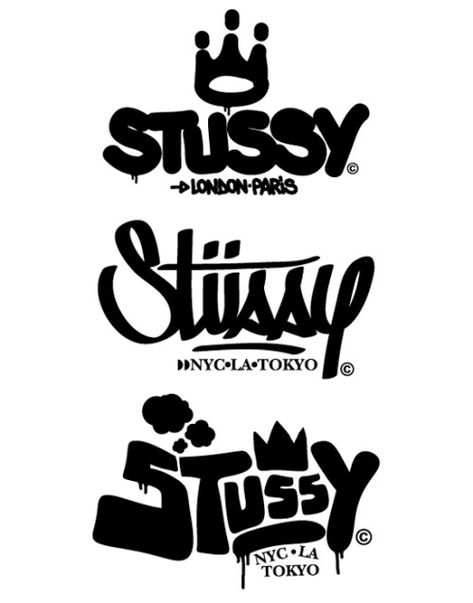 Stussy - 123Klan Typographie Logo, Fashion Design Inspiration, Stussy Logo, Urban Fashion Editorial, Streetwear Logo, Urban Fashion Girls, Urban Fashion Photography, Urban Wear Women, Canva Fonts