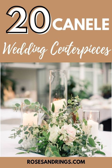 Illuminate your wedding with these top 20 romantic candle centerpieces trending in 2025. Create an unforgettable atmosphere with these elegant and timeless designs. #RomanticWedding #WeddingCandleDecor #2025Trends Simple Wedding Centerpieces With Candles, Quicksand Rose Wedding Centerpieces, Candle Vase Centerpieces Wedding, Gold Candle Holder Centerpieces Wedding, Champagne Wedding Flowers Centerpieces, Classic Elegant Wedding Centerpiece, Romantic Candle Wedding Centerpieces, Glass Cylinder Centerpieces Wedding, Cylinder Candle Centerpieces