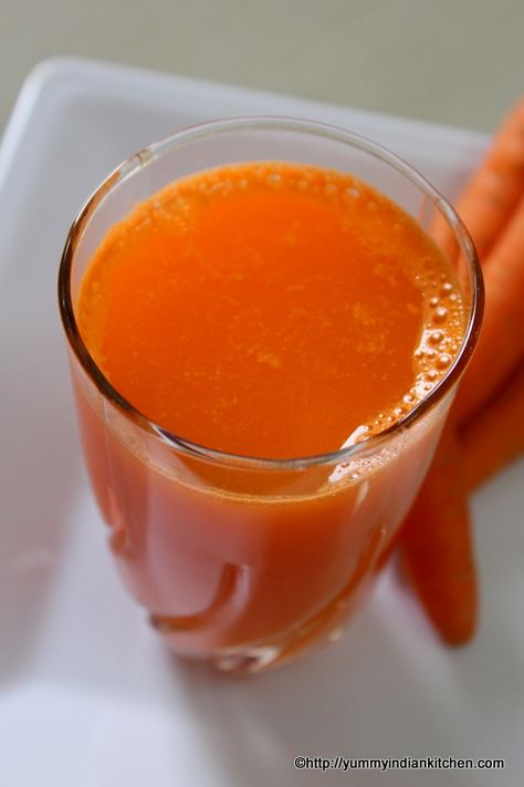 Carrot Juice is definitely a healthy drink and extracting fresh juice out of fresh carrots has lots of nutrition and quite a lot of health benefits. #carrots #vegetarian #vegrecipes #drinks #juices Fresh Fruit Juice Recipes, Carrot Juice Recipe, Fresh Carrots, Fruit Juice Recipes, Fresh Fruit Juice, Recipe Indian, Juicer Recipes, Healthy Drink, Healthy Juice Recipes