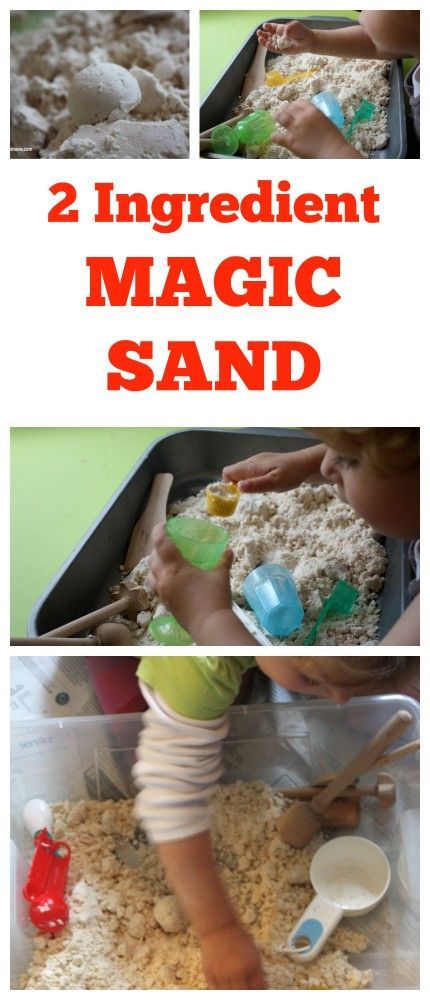 2 Ingredient Magic Sand. Easy and Cheap to make! Wonderful Play Material! Preschool Recipes, How To Make Magic, Craft Recipes, Magic Sand, Genius Hour, Creative Table, Scented Oil, Sand Play, Kindergarten Centers