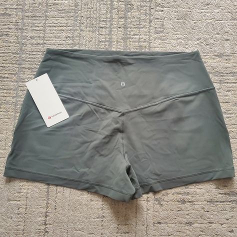 New With Tags Size 14. Inseam 3". Dkfr (Dark Forest Green) Is The Color. No Trades. Price Firm. Lulu Clothes, Lululemon Align Shorts, Cute Outfits Summer, Fitness Wear Outfits, Shorts Lululemon, Casual Preppy Outfits, Lulu Lemon, Lululemon Shorts, Dark Forest Green