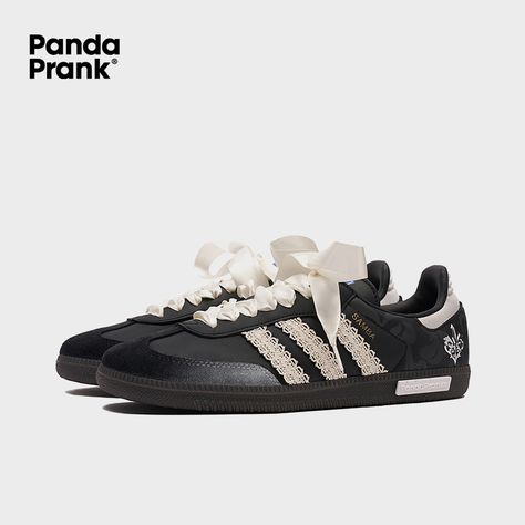 Black Pearl - Unisex Samba OG Custom – PANDAPRANK Getaway House, Lovely Princess, Pretty Shoes Sneakers, Samba Og, 3 Women, Gray Tones, Shoe Inspo, Swag Shoes, Newest Jordans