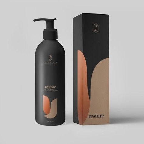 Haircare Packaging, Luxury Cosmetic Packaging, Packaging And Label Design, Packaging And Label, Shampoo Packaging, Shampoo Design, Luxury Packaging Design, Bottle Design Packaging, Bottle Label Design