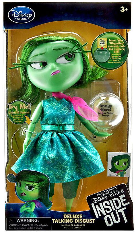 Inside Out Disgust, Inside Out Toys, Pixar Inside Out, Disney Inside Out, Film Disney, Walt Disney Studios, Disney Dolls, Unicorn Gifts, Disney Films