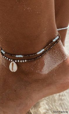 Elegant Anklet, Enhance Beauty, Ankle Bracelets Diy, Summer Anklets, Anklets Boho, Ankle Chain, Gold Anklet, Beaded Anklets, Anklet Bracelet