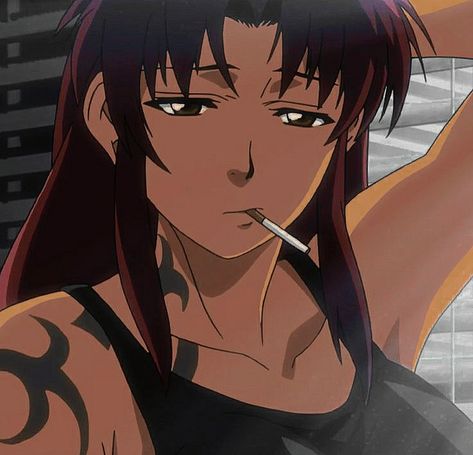 Black Lagoon, An Anime, Anime Character, Hair, Anime, Black