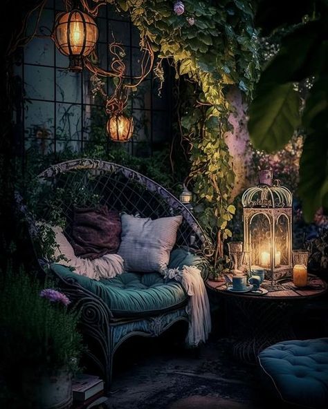 Home Decor Cozy, Fantasy Rooms, Gothic Garden, Dark Home Decor, Dark Home, Fantasy House, Dreamy Room, An Aesthetic, Dream Room Inspiration