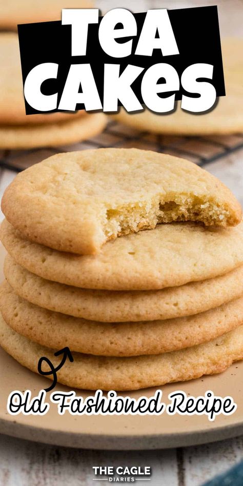 Get a taste of the South with this old fashioned recipe for Southern tea cakes. These soft and buttery cookies are perfect for serving with a cup of tea. Southern Tea Cookies, Tea Cake Cookies Southern Style, Tea Cakes Old Fashioned Easy, Teacakes Recipe Old Fashioned Tea Cakes, Tea Cakes Old Fashioned, Best Tea Cake Recipe, Teacakes Recipe, Old Fashion Tea Cake Recipe, Tea Cake Cookie Recipe