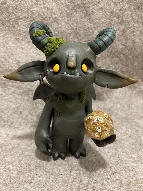 Foam Clay Sculpture, Clay Character Ideas, Dnd Figures Diy, Dnd Clay Crafts, Cute Clay Creatures, Easy Clay Figures, Clay Character Sculpture, Dnd Sculpture, Clay Sculpture Creature