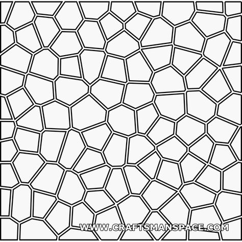 Voronoi 2D pattern with offset 2d Pattern, Paving Texture, Inkscape Tutorials, Principles Of Design, Stencil Pattern, Cultural Center, Hand Embroidery Design, Hand Embroidery Designs, Cut Work