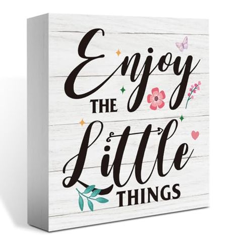 Rustic Spring Office Desk Decor, Spring Tiered Tray Decoration, Enjoy The Little Things Sign, Farmhouse Cute Cubicle Shelf Bathroom Decor Gifts for Women 5 x 5 In Cubicle Shelf, Cute Cubicle, Spring Tiered Tray, Tray Decoration, Shelf Bathroom, Spring Decorations, Office Desk Decor, Enjoy The Little Things, Decor Spring