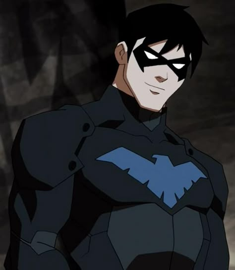 Nightwing from young justice Nightwing Art, Nightwing Wallpaper, Nightwing Young Justice, Nighwing, Young Justice Robin, Young Justice League, Dc Comics Heroes, Quotes Tattoos, Animals Design