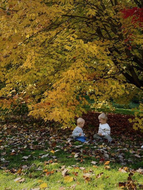 Fall leaves autumn colors bucket list babies baby toddler kids brothers inspo aesthetic October Nature Child Aesthetic, 90s Family Aesthetic, Mothering Aesthetic, Cozy Family Aesthetic, Family Life Aesthetic, Mom Core, Aesthetic Kids, Fall Pictures, Best Mother