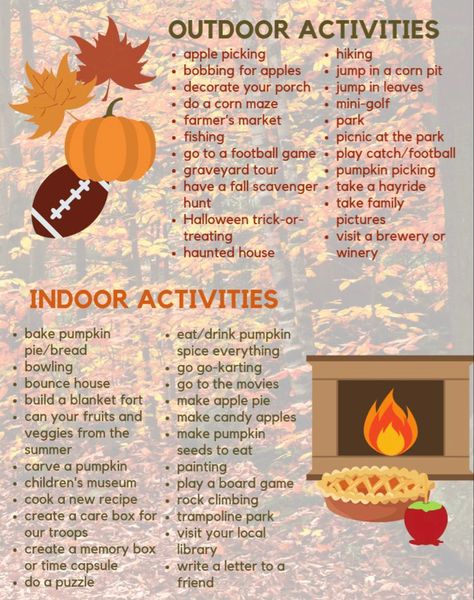 Fall Things For Couples, September Fall Activities, Date Ideas For Halloween, Fall First Date Ideas, Cute Couple Fall Ideas, Cheap Fall Date Ideas, Fall Bucket List 2024 Couples, Fall Couple Activities Date Ideas, Halloween Couples Activities