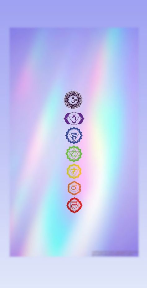 #Positivity #Chakras #PhoneWallpaper Chakra Wallpaper Iphone Aesthetic, Balanced Chakras Aesthetic, Chakras Wallpaper Aesthetic, 7 Chakras Aesthetic, Chakra Meditation Wallpaper, Charka Pics, Seven Chakras Wallpaper, Chakra Art Wallpaper, Chakra Aesthetic Wallpaper