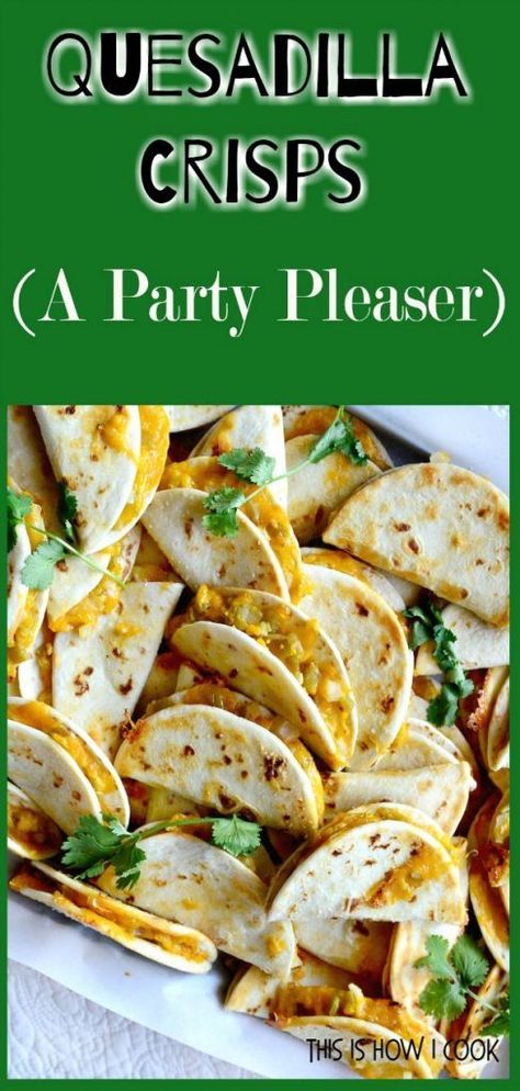 Cheesy Quesadilla, Hosting Hacks, Mexican Appetizers, Cheese Quesadilla, Sip And See, Finger Foods Easy, Finger Food Appetizers, Snacks Für Party, Deilig Mat