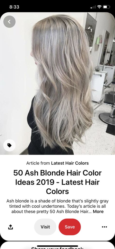 Slate Grey Hair, Grey Hair Ideas, Greyish Blonde Hair, Ash Blonde Hair Balayage, Grey Hair Extensions, Ash Blonde Hair Colour, Ash Hair Color, Latest Hair Color, Medium Length Hair With Layers