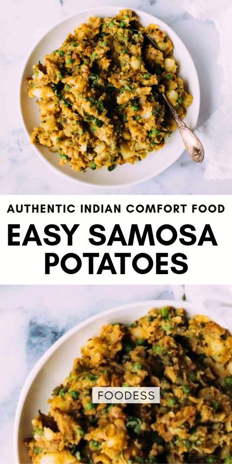 Indian Comfort Food, Vegetarian Side Dish, Indian Food Recipes Vegetarian, Samosa, Indian Cooking, Indian Dishes, Veggie Dishes, Easy Vegetarian, Curry Recipes