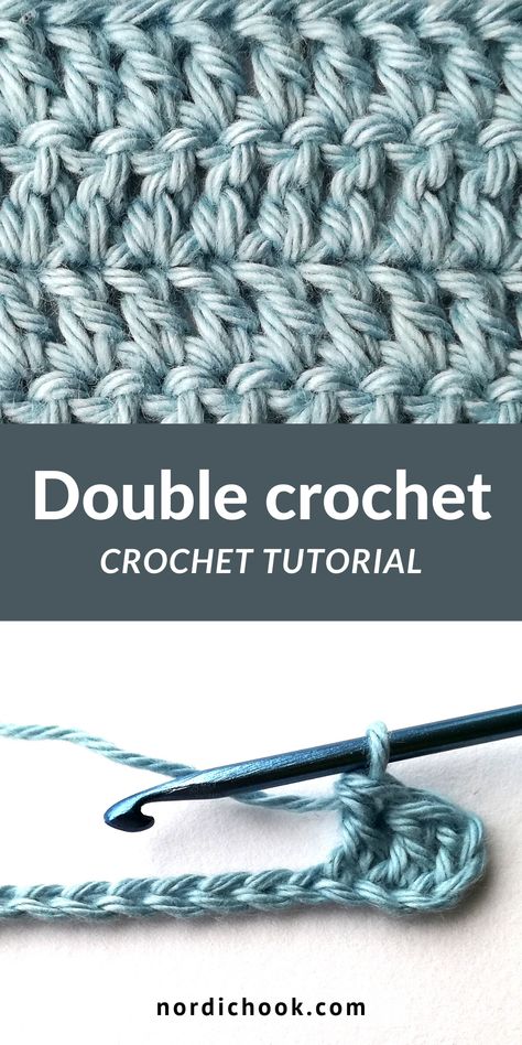 Hdc Crochet, Crochet Hdc, Easy Beginner Crochet Patterns, Beginning Crochet, Chunky Crochet Blanket, Crochet Stitches Guide, Half Double Crochet Stitch, Crochet Stitches For Blankets, Beginner Crochet Tutorial