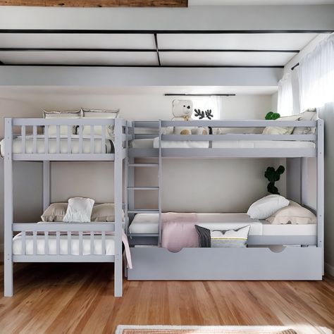 Girl bunk bed rooms